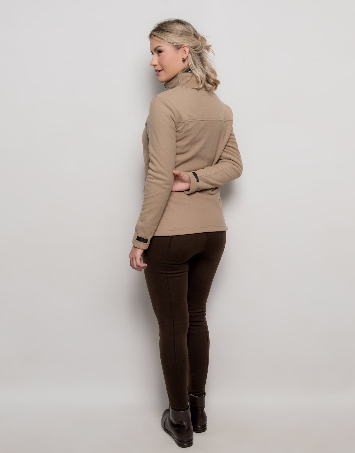 Jaqueta Fleece 280g/m² Winter Explorer Bege