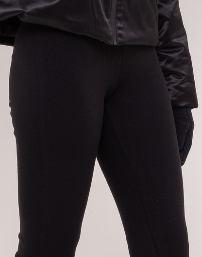 Calça Tricot Invernada Stripe Preta