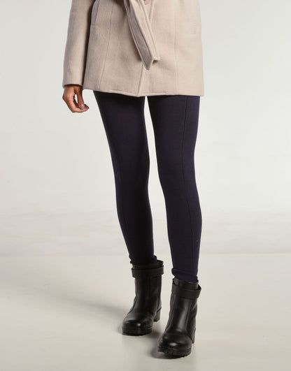 Legging Tricot Invernada Stripe Marinho