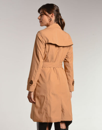 Trench Coat Abbey Caramelo