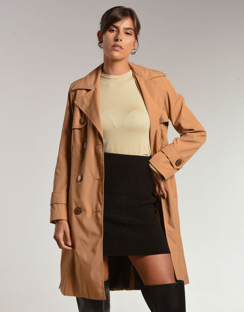 Trench Coat Abbey Caramelo