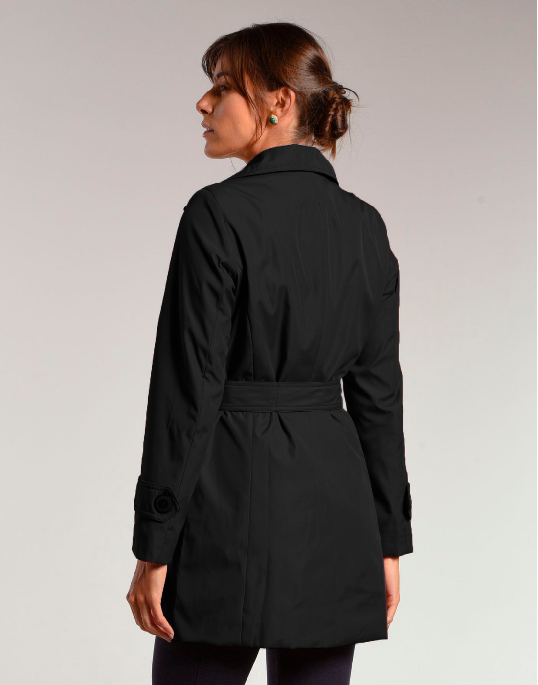 Trench Coat Netley Preto